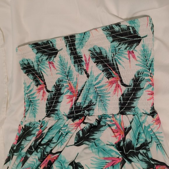 Floral High Low Dress - Picture 3 of 4